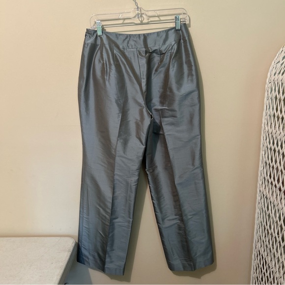 NWT Talbots Silk Pants Women’s 10P Dress Trousers Luxury New Retails $108 - Picture 2 of 15
